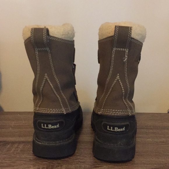 LL Bean boots women 8 strap closure - Picture 8 of 12